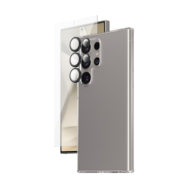 BildeSAFE. by PanzerGlass 3-in-1 Pack Samsung Galaxy S24 Ultra