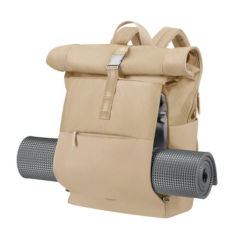 BildeSAMSONITE Backpack 4Pack Rolltop 15.6" Sand