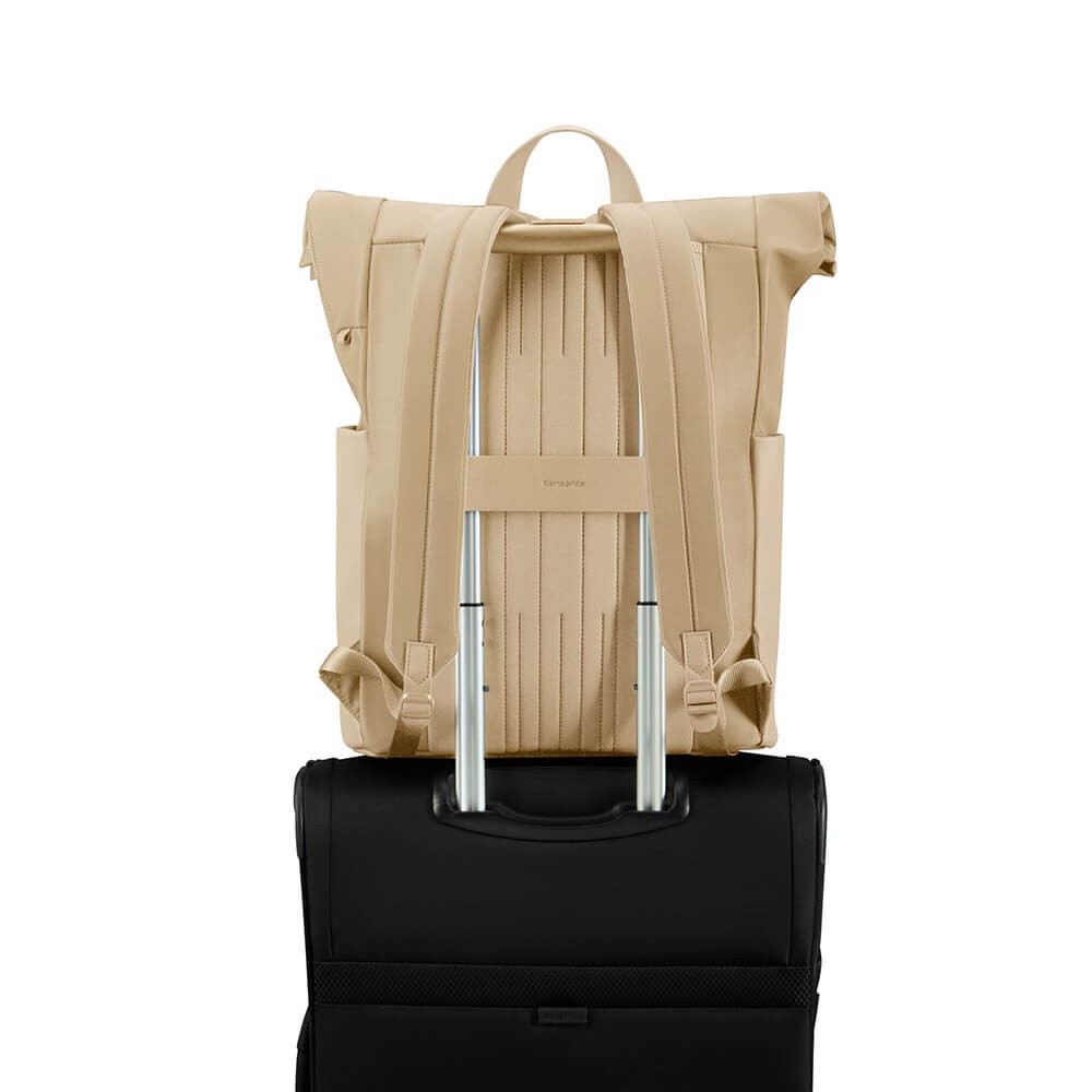 SAMSONITE Backpack 4Pack Rolltop 15.6" Sand