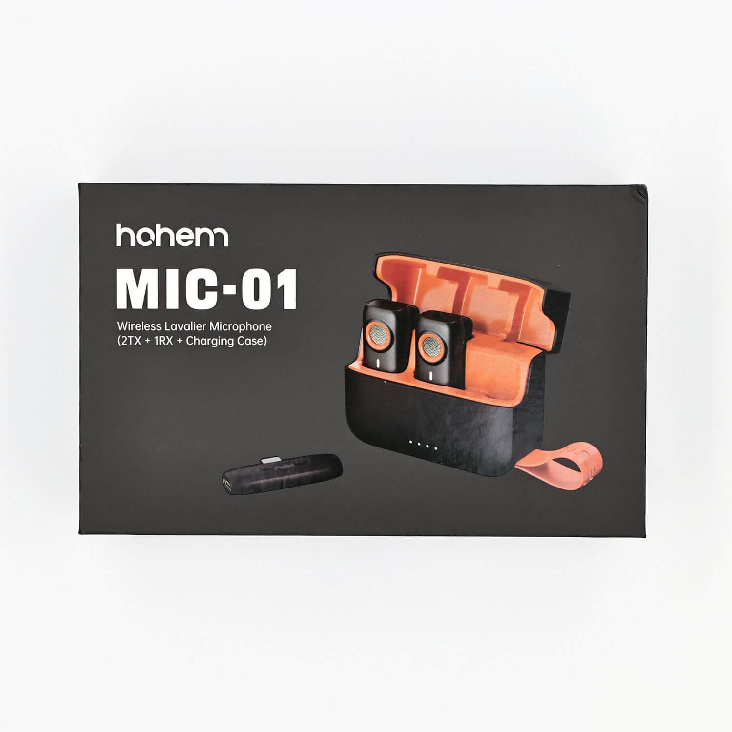 HOHEM Microphone MIC-01 2TX1RX With Chargecase lightning
