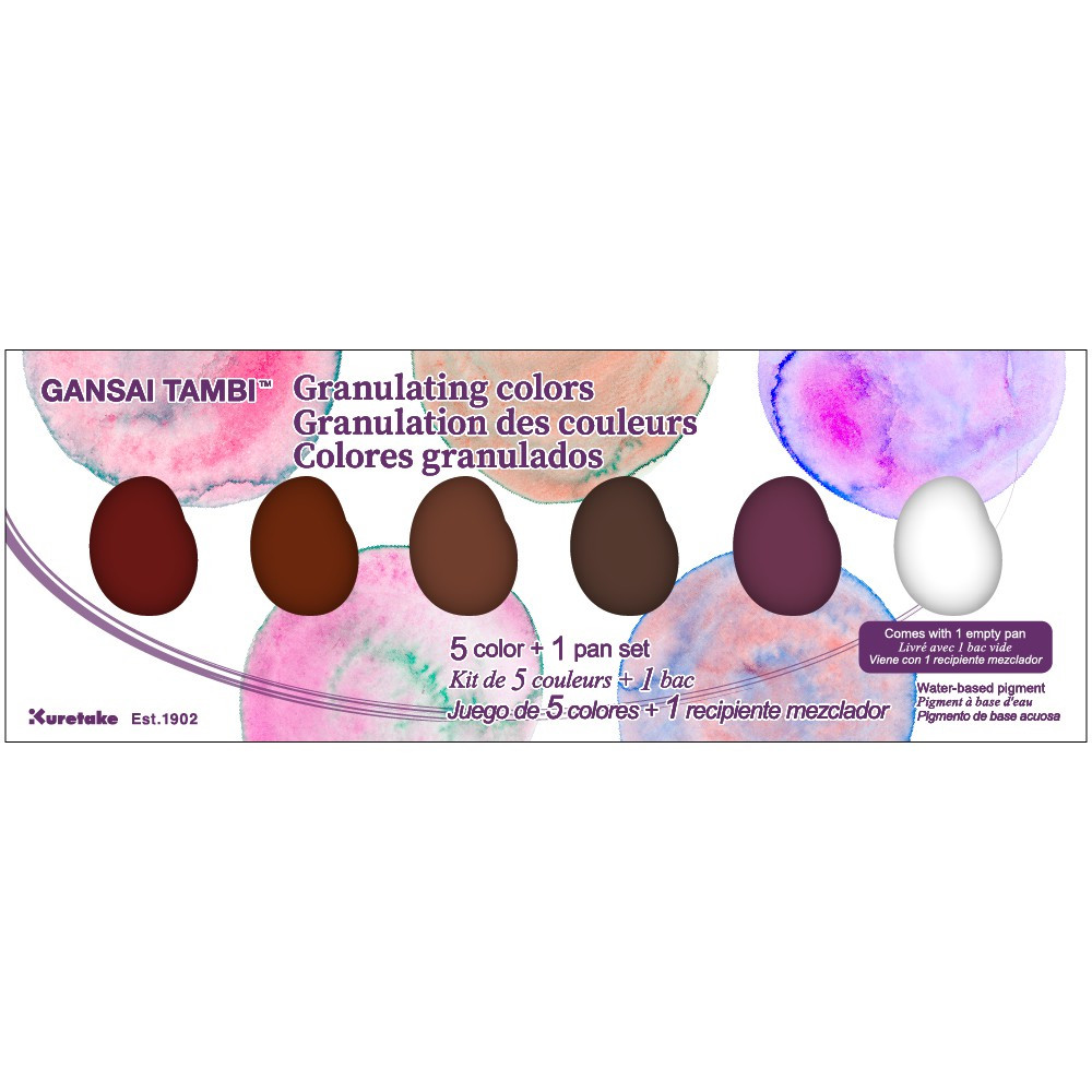 BildeGANSAI TAMBI GRANULATING 5 color set