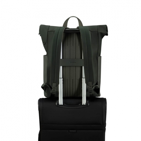 SAMSONITE Backpack 4Pack Rolltop 15.6&quot; Forest Green