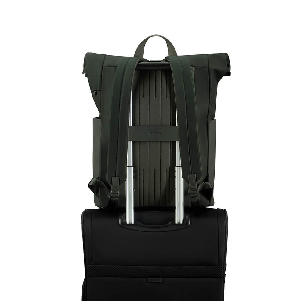 SAMSONITE Backpack 4Pack Rolltop 15.6" Forest Green