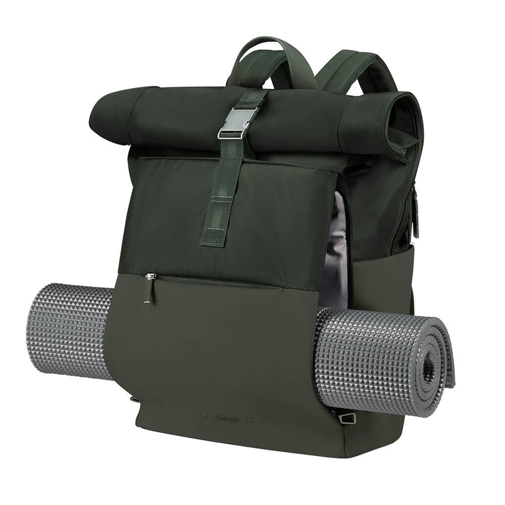 SAMSONITE Backpack 4Pack Rolltop 15.6" Forest Green
