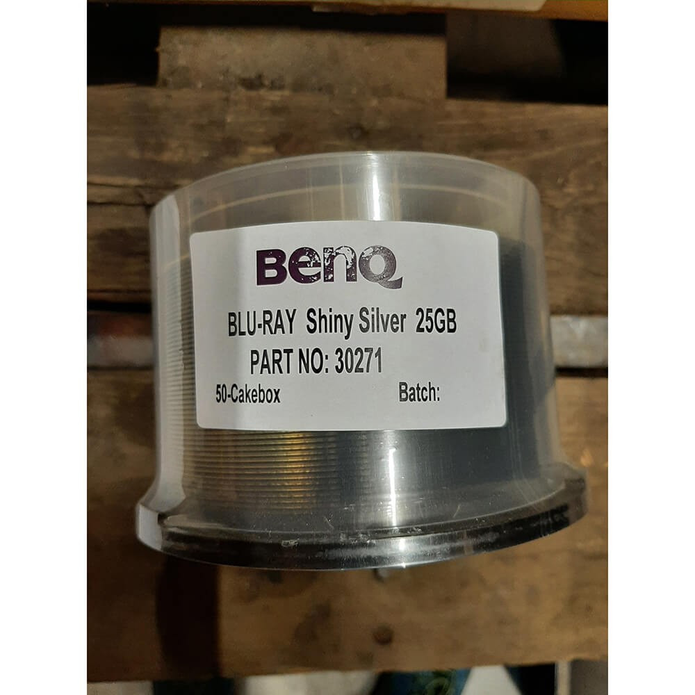 BildeBENQ Blue-Ray 6X25GB Shiny Silver Cake 25 st