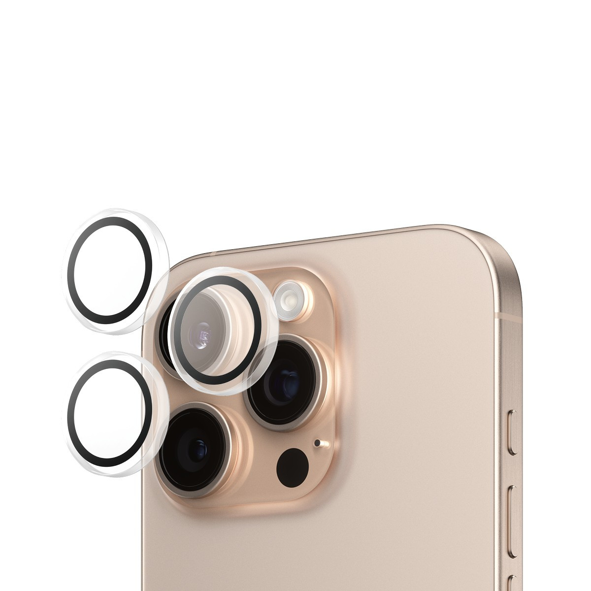 BildePanzerGlass Hoops Transparent Lens Protector iPhone 16 Pro/1
