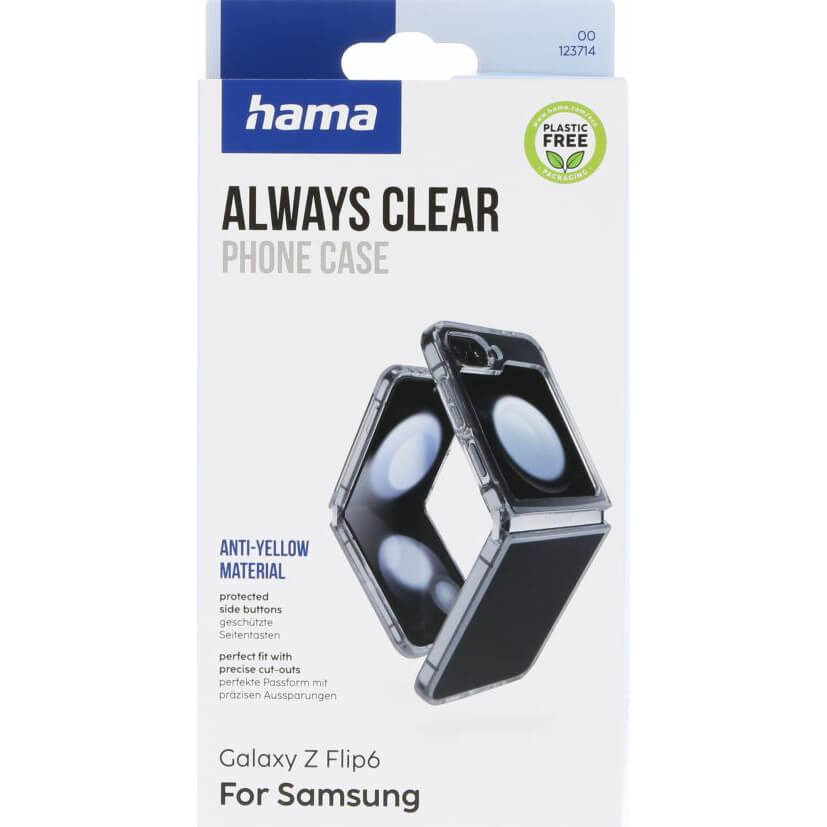 HAMA Case Transparent Samsung Galaxy Z Flip6
