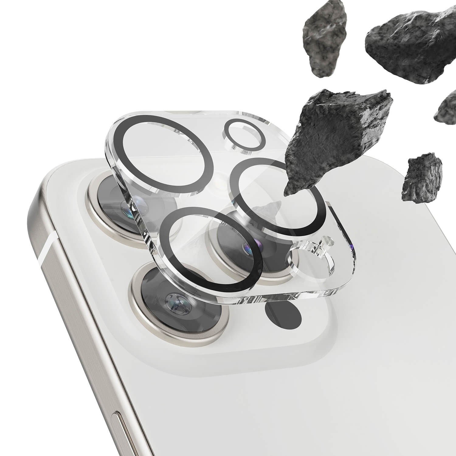HAMA Camera Protective Glass iPhone 15 Pro/15 Pro Max