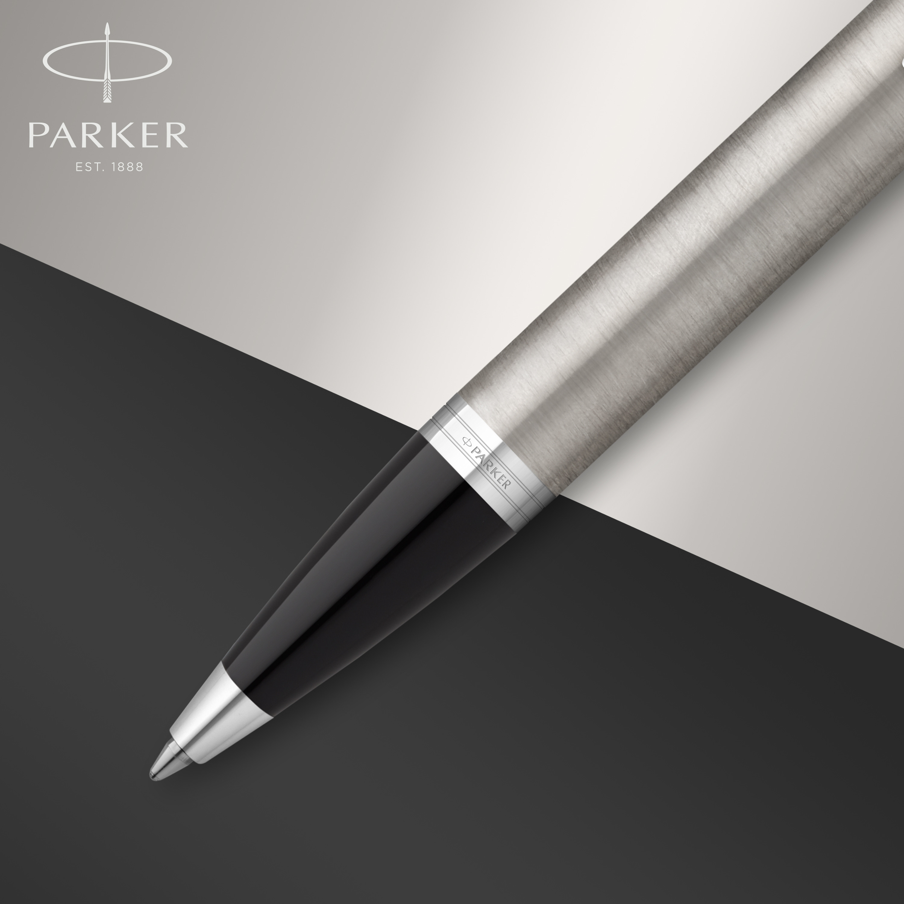 Parker Duoset IM CT BallPoint+Fountain Pen silver