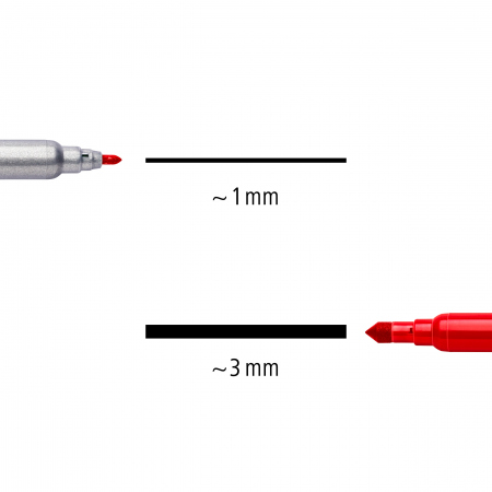 Tusj Staedtler Duo Ass. Frg (12 stk)