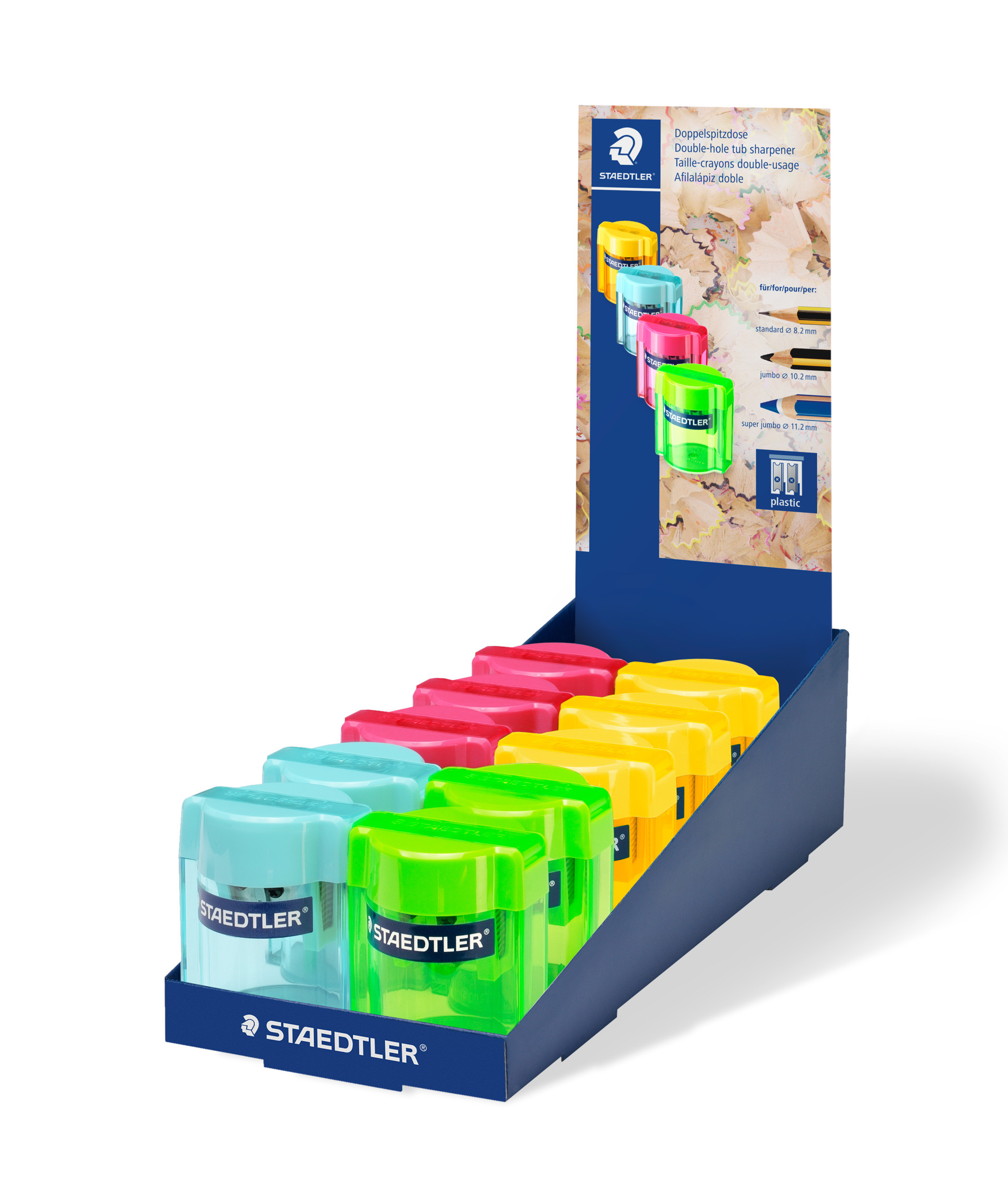 BildeSTAEDTLER Blyantspisser m/holder Double as