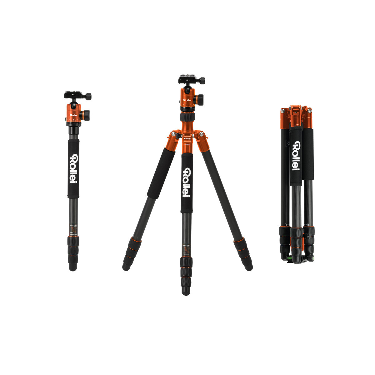 Rollei C5i Tripod Carbon Oransje