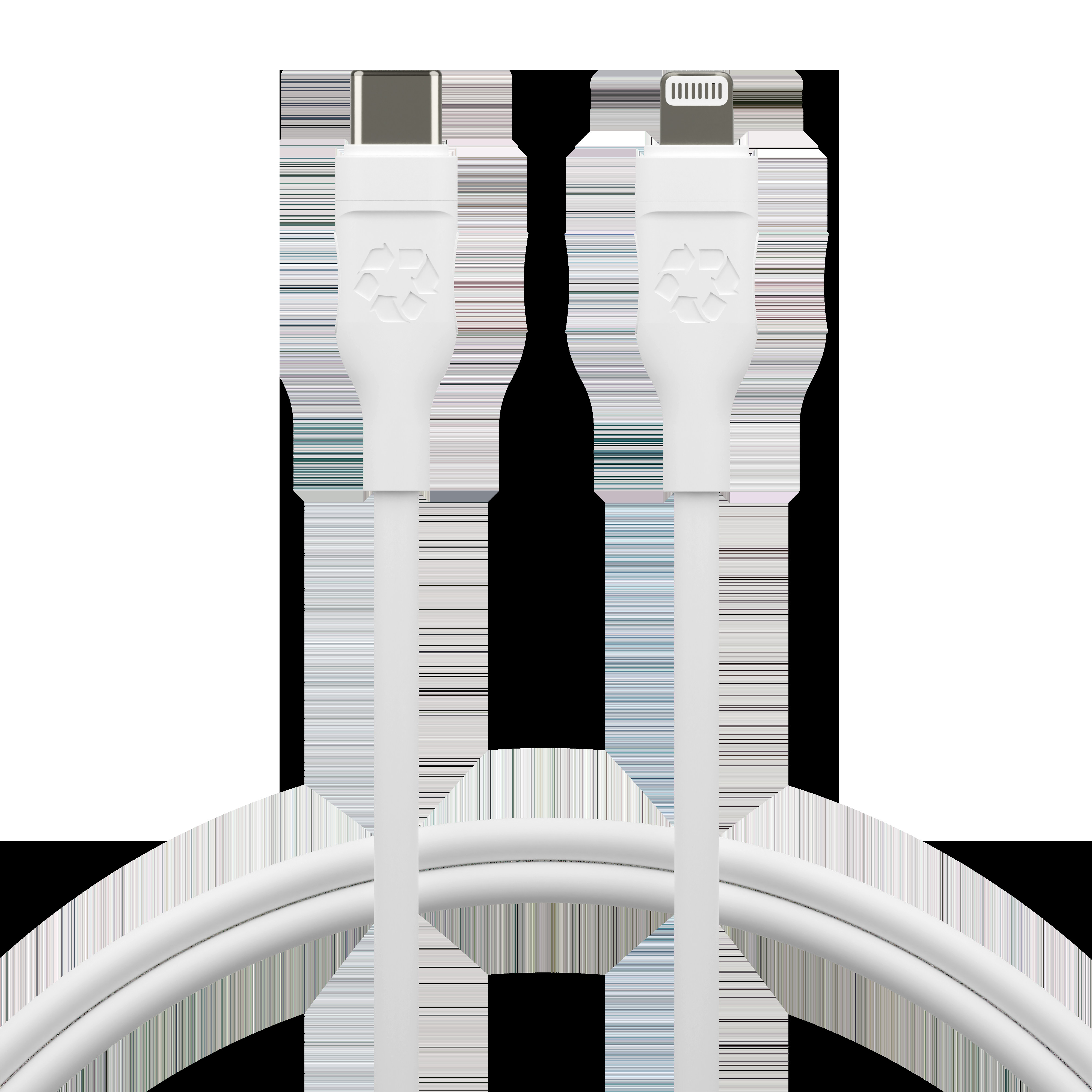 BildeRe-charge - Bulk - Cable - USB-C to Lightning, White (1.2m)