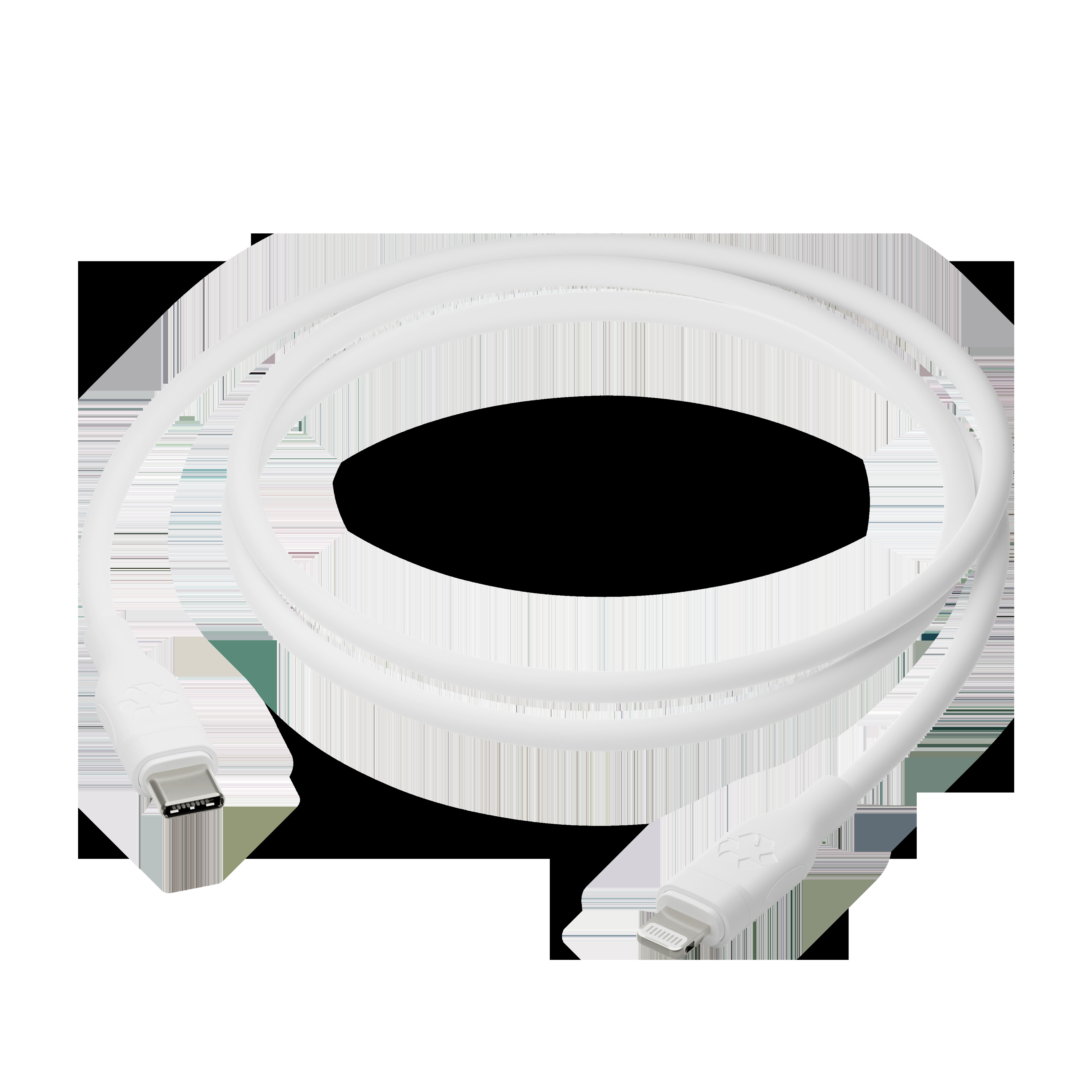 Re-charge - Bulk - Cable - USB-C to Lightning, White (1.2m)