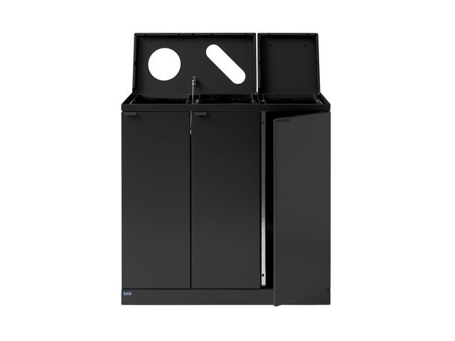BildeAvfallsbeholder Bica 875 3X65L Antrasitt