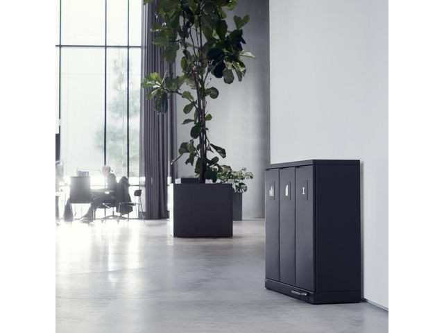 BildeAvfallsbeholder Bica 973 3X65L Antrasitt