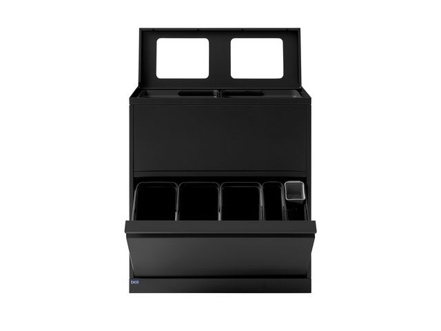 BildeAvfallsbeholder Bica 880 80L Antrasitt