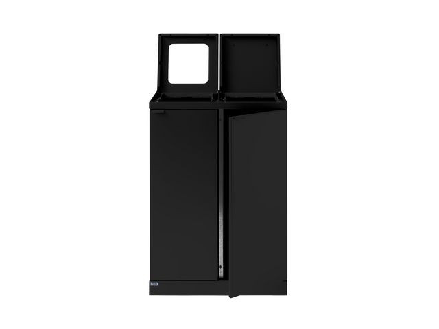 BildeAvfallsbeholder Bica 874 2X65 Sort