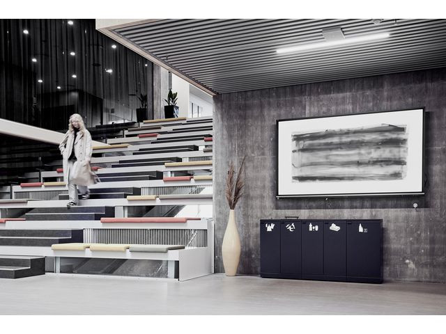 BildeAvfallsbeholder Bica 874 2X65 Antrasitt
