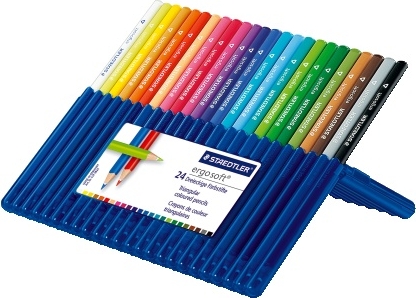 BildeSTAEDTLER Fargeblyanter Ergosoft assortert (24)