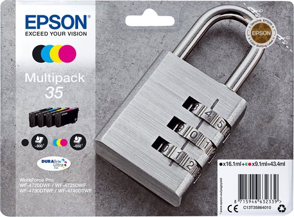BildeEPSON 35 Ink Multipack CMYK Blister