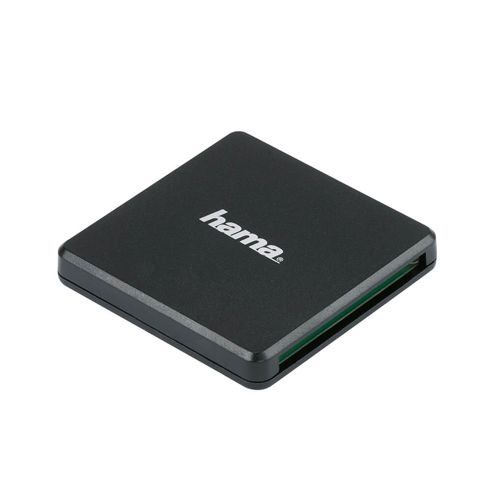 BildeHAMA Kortleser USB 3.0 Multi SD/microSD/CF Svart