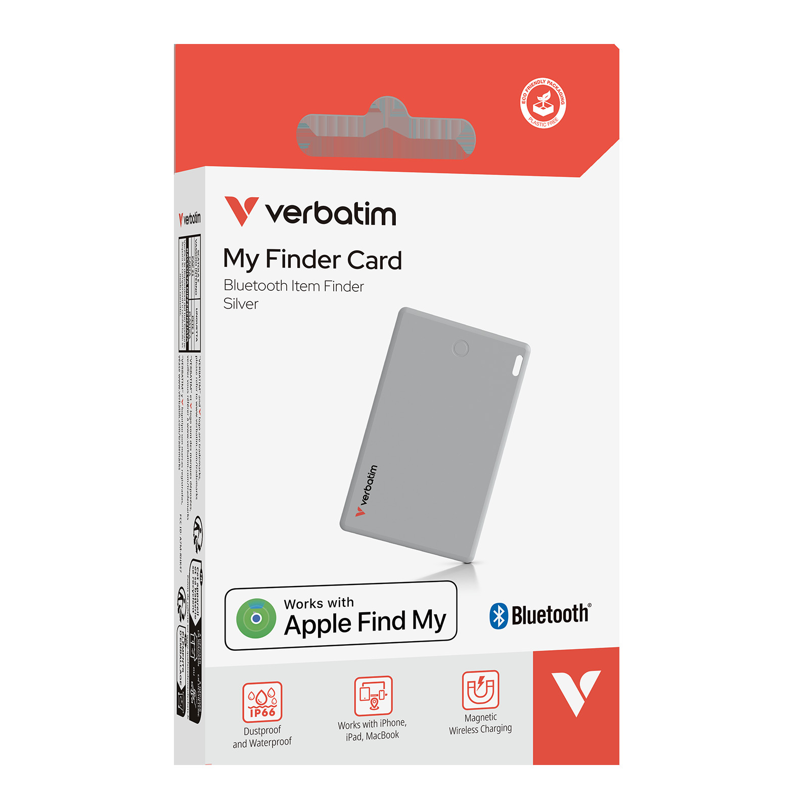 Verbatim My Finder BT Tracker Card silver