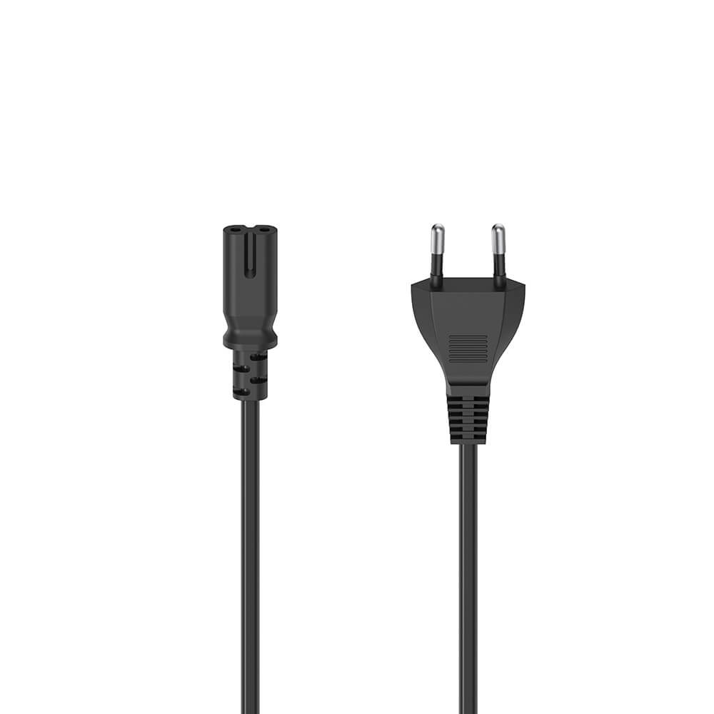 BildeHAMA Mains Cable Euro Plug Black 1.5m