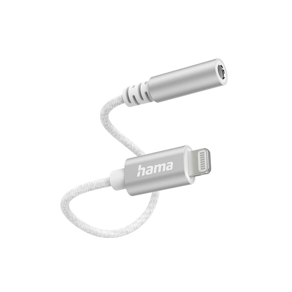 BildeHAMA Audio Adapter Lightning to 3.5mm White