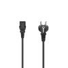 HAMA Cable Power 3-pin Black 1.5m