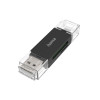 HAMA Card Reader USB-A Micro-USB SD/micr...