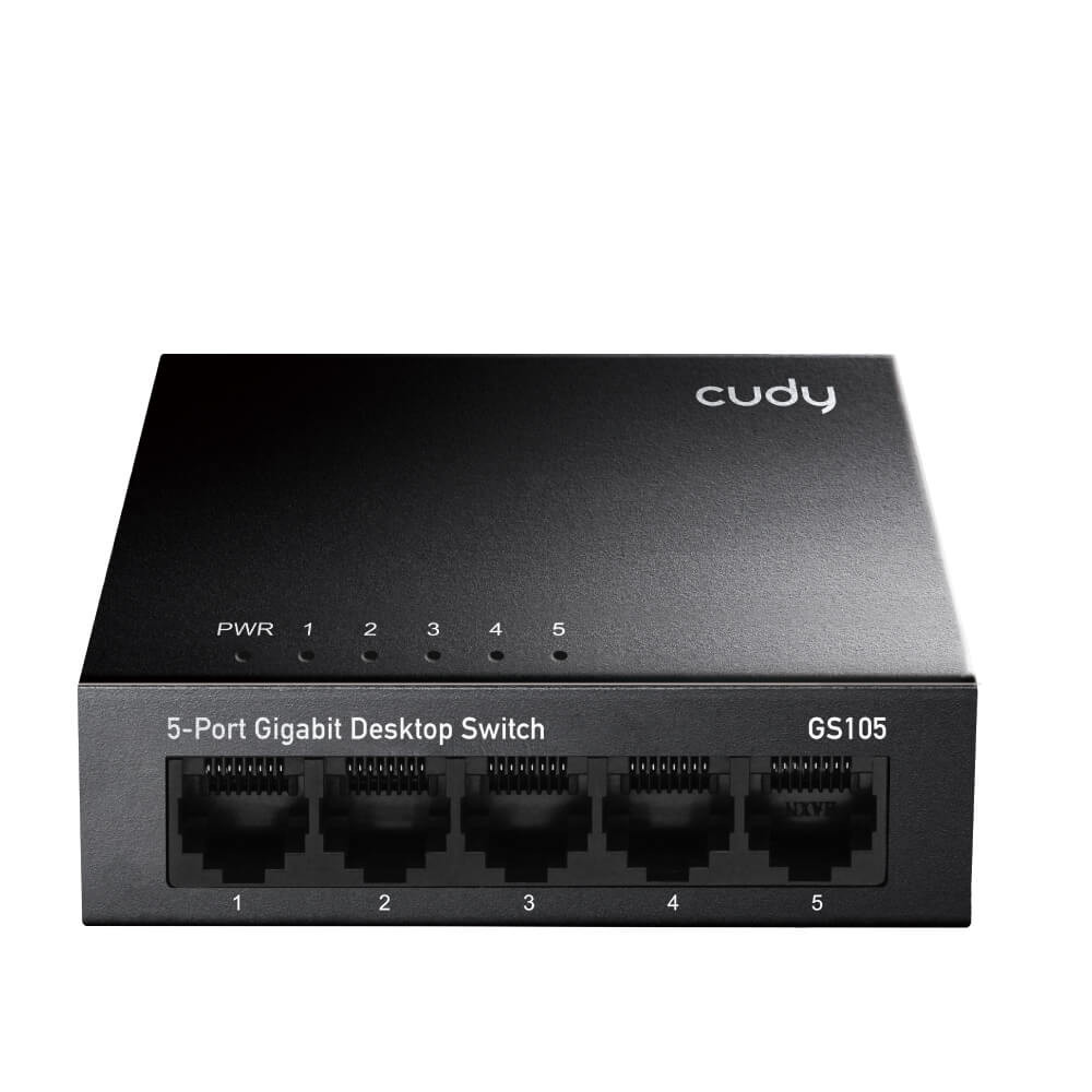 BildeCUDY Switch GS105 5-port Gigabit