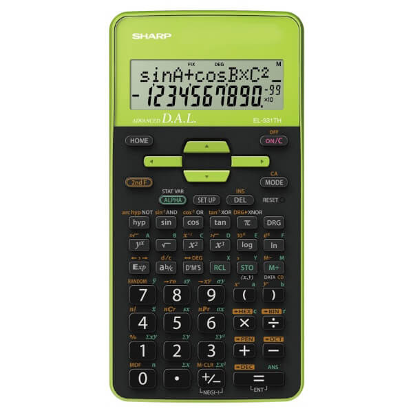 BildeSHARP Kalkulator EL531THBGR