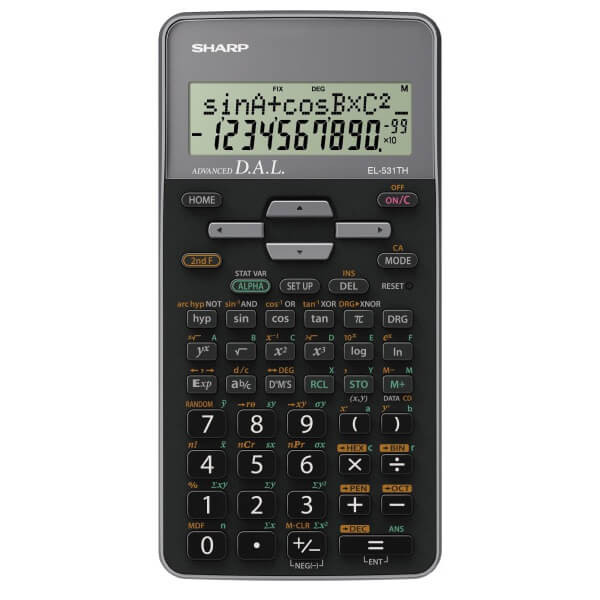 BildeSHARP Kalkulator EL531THBGY
