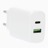 GEAR Charger 220V 1xUSB-C + 1xUSB-A PD/P...