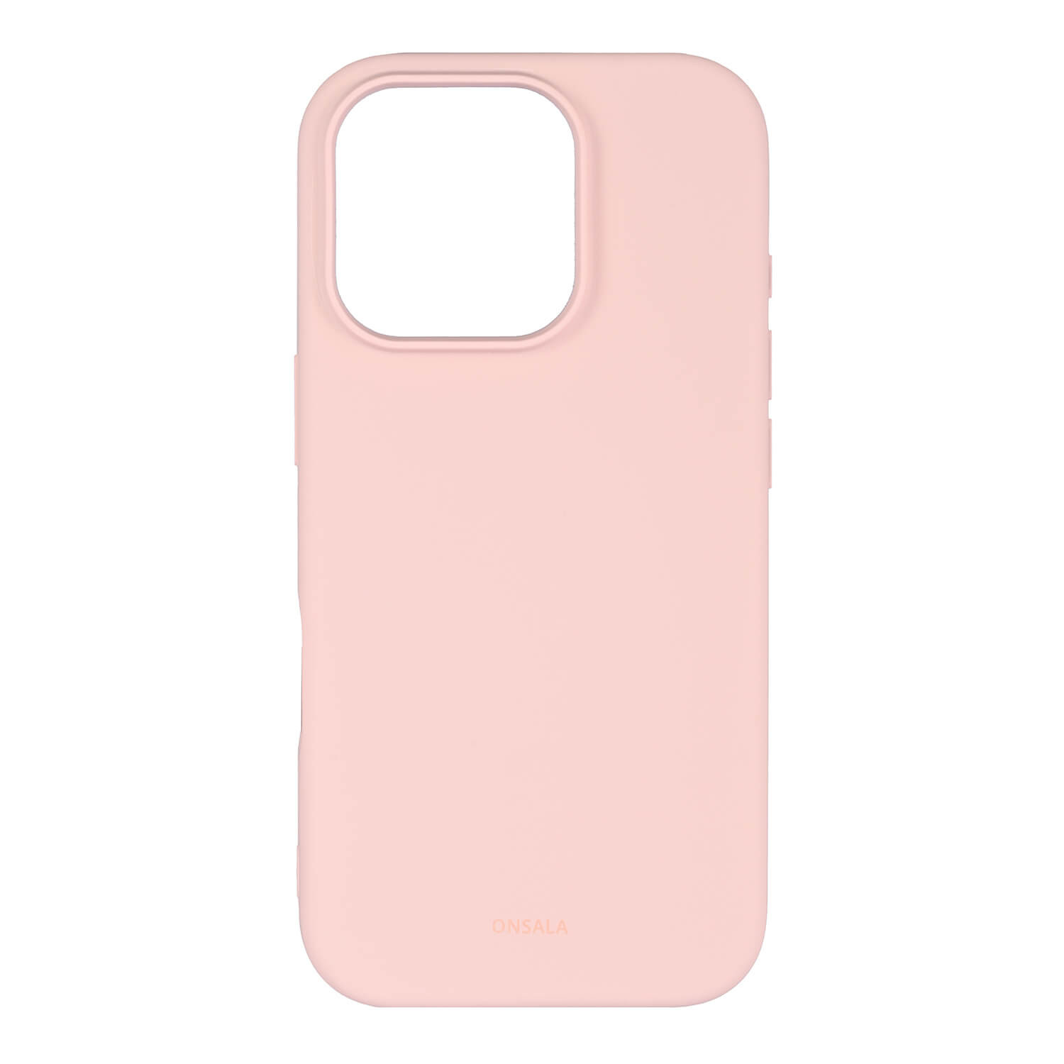 BildeONSALA Back Sil Touch Recycled MagSerie iPhone 16 Pro Chalk Pink