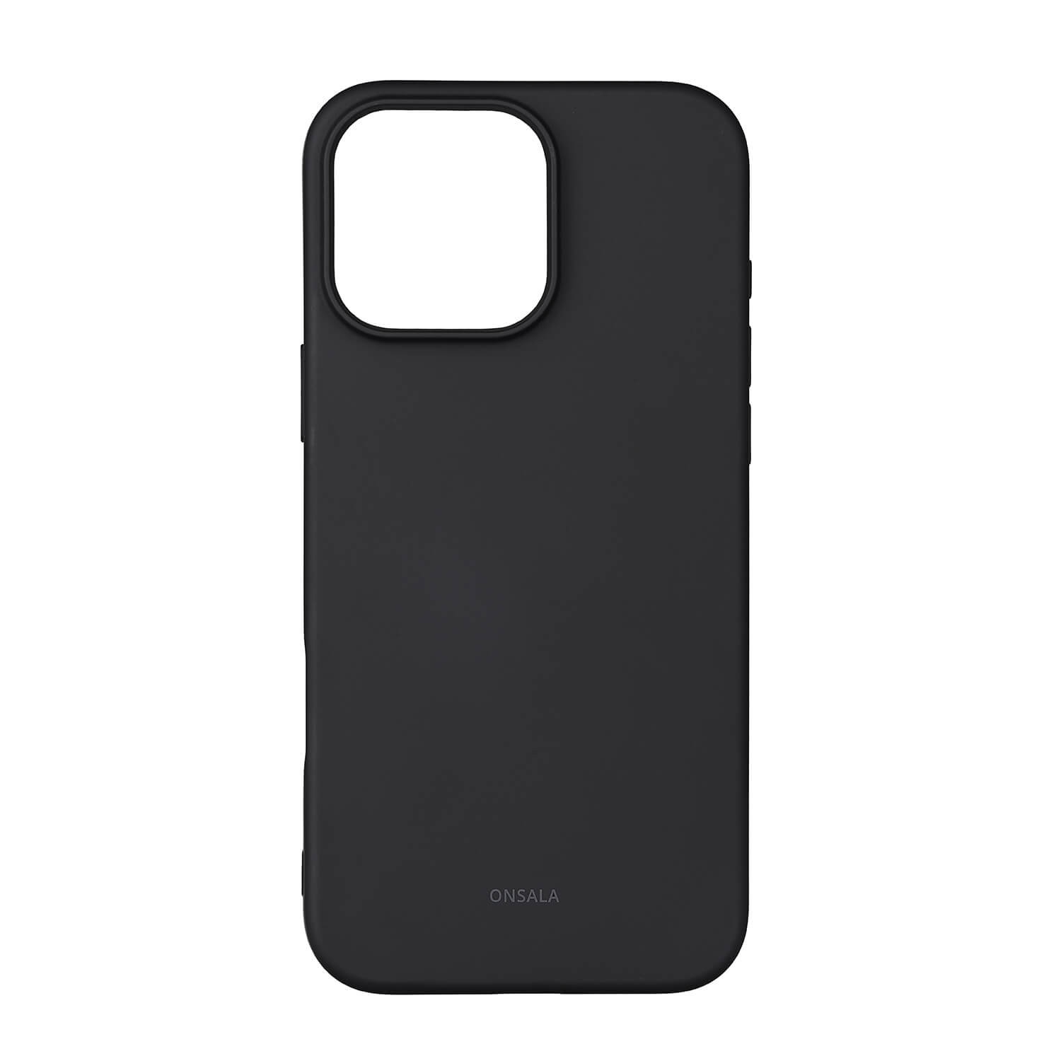 BildeONSALA Back Sil Touch Recycled MagSerie iPhone 16 Pro Max Black