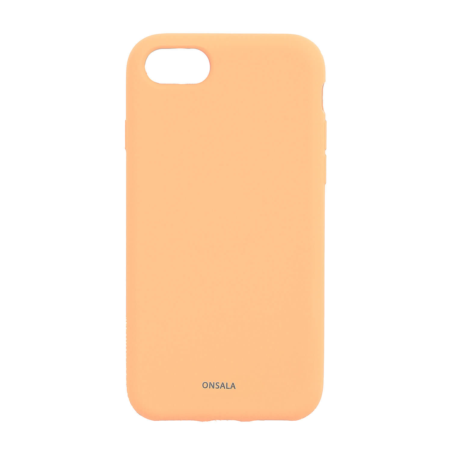 BildeONSALA Backcover Sil Touch iPhone 6/7/8/SE Apricot