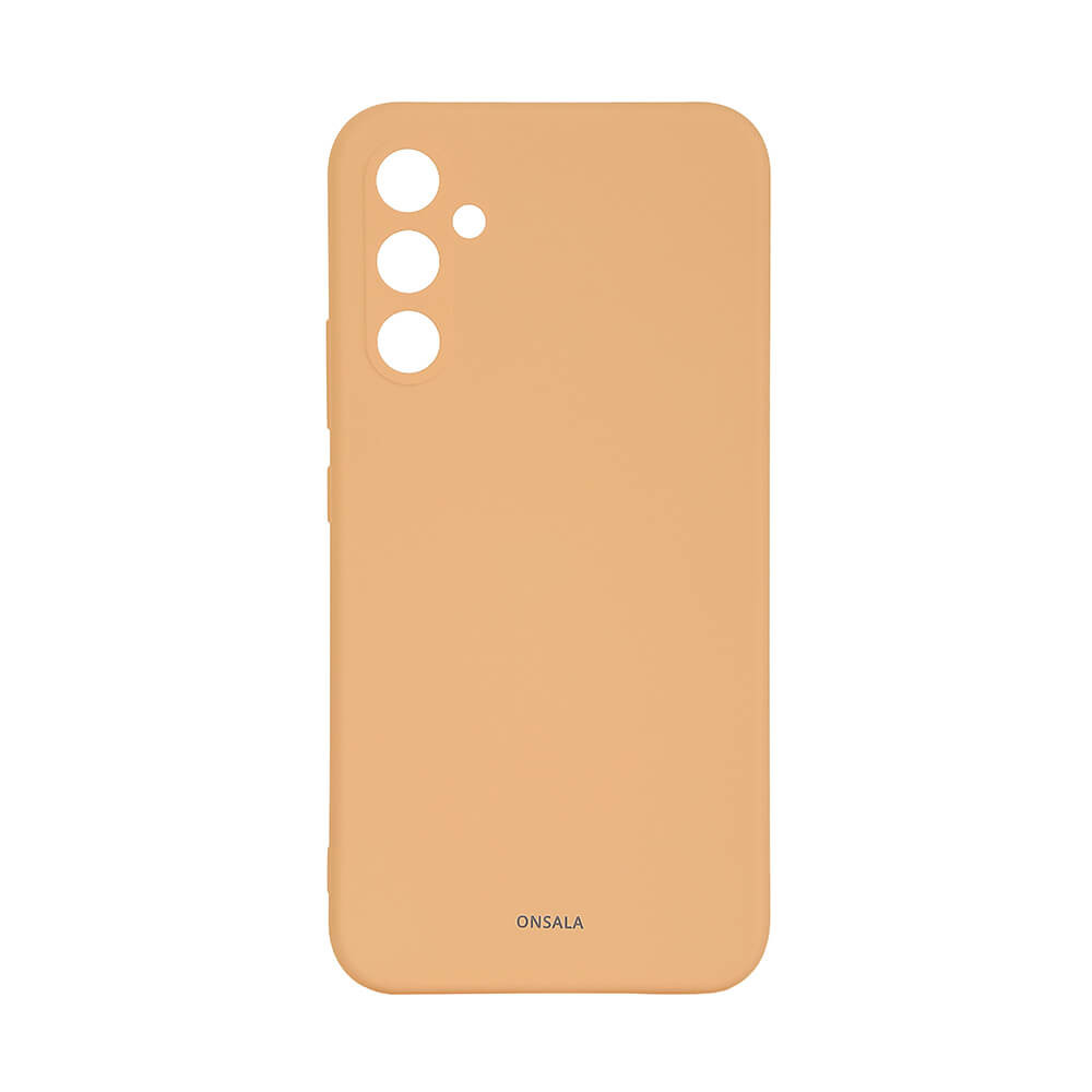 BildeONSALA Backcover Sil Touch Samsung A35 5G Apricot