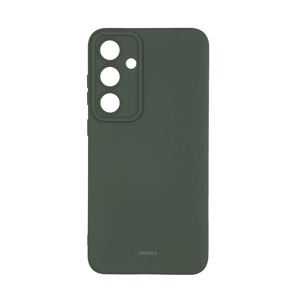 BildeONSALA Backcover Sil Touch Samsung S24+ 5G Olive Green