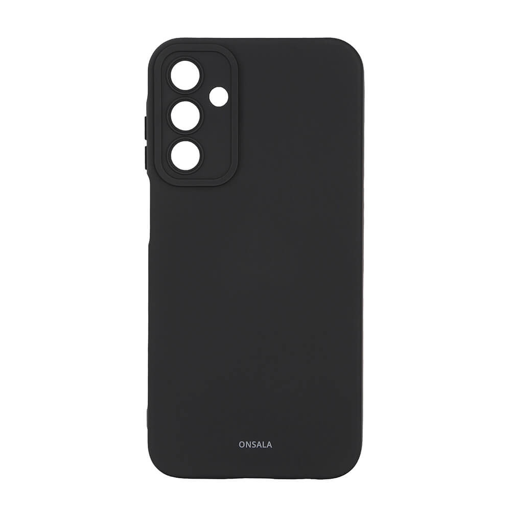 BildeONSALA Backcover Sil Touch Samsung A15 5G/A15 4G Black