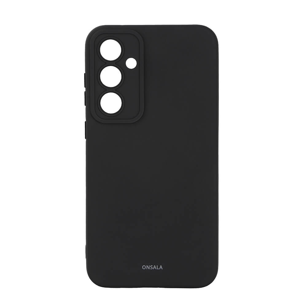 BildeONSALA Backcover Sil Touch Samsung S23 FE 5G Black