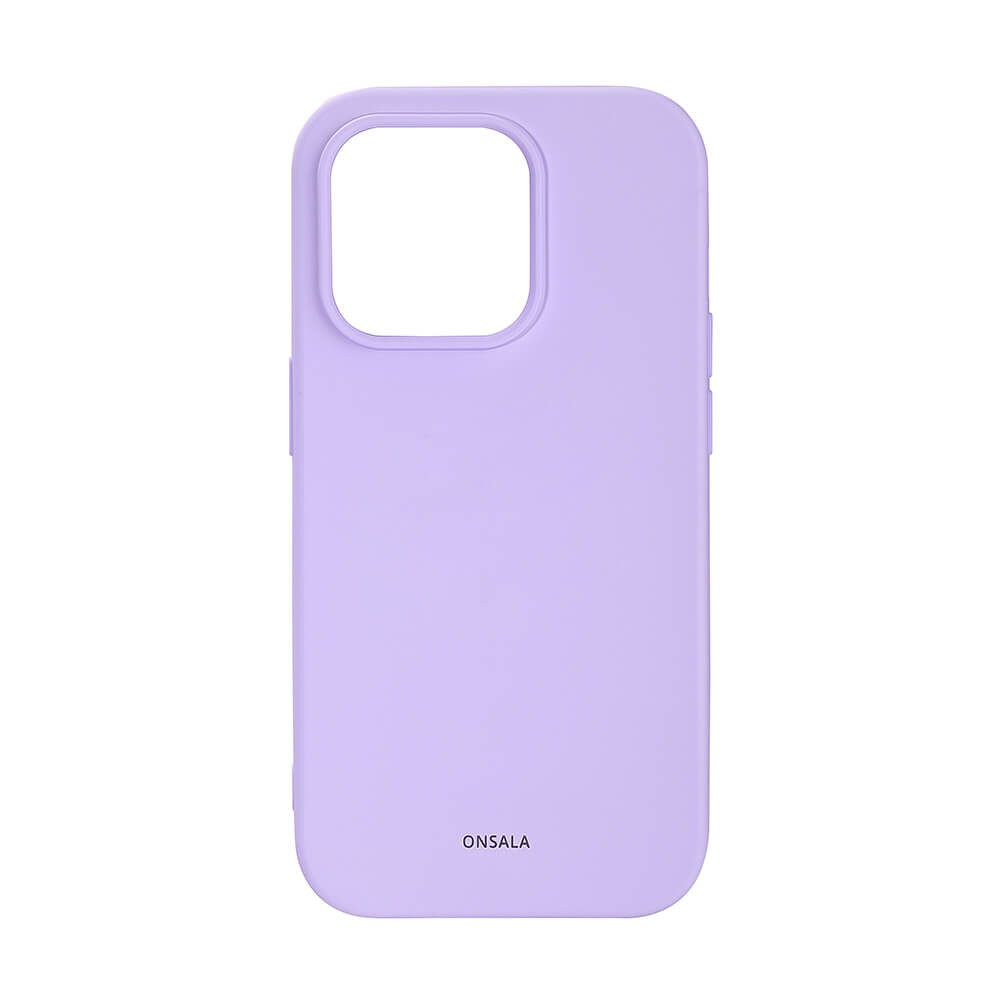 BildeONSALA Backcover Silicone iPhone 14 Pro 6,1" Purple