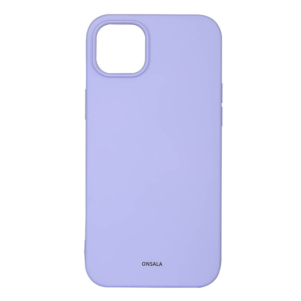 BildeONSALA Backcover Silicone iPhone 14 Plus 6,7" Purple