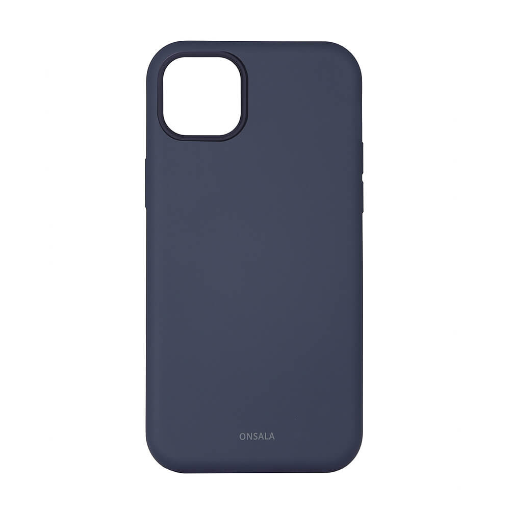 BildeONSALA Backcover Silicone iPhone 14 Plus 6,7" Dark Blue