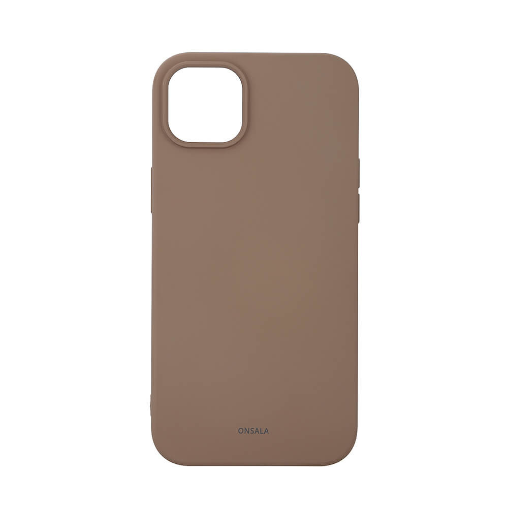 BildeONSALA Backcover Silicone iPhone 14 Plus 6,7" Summer Sand