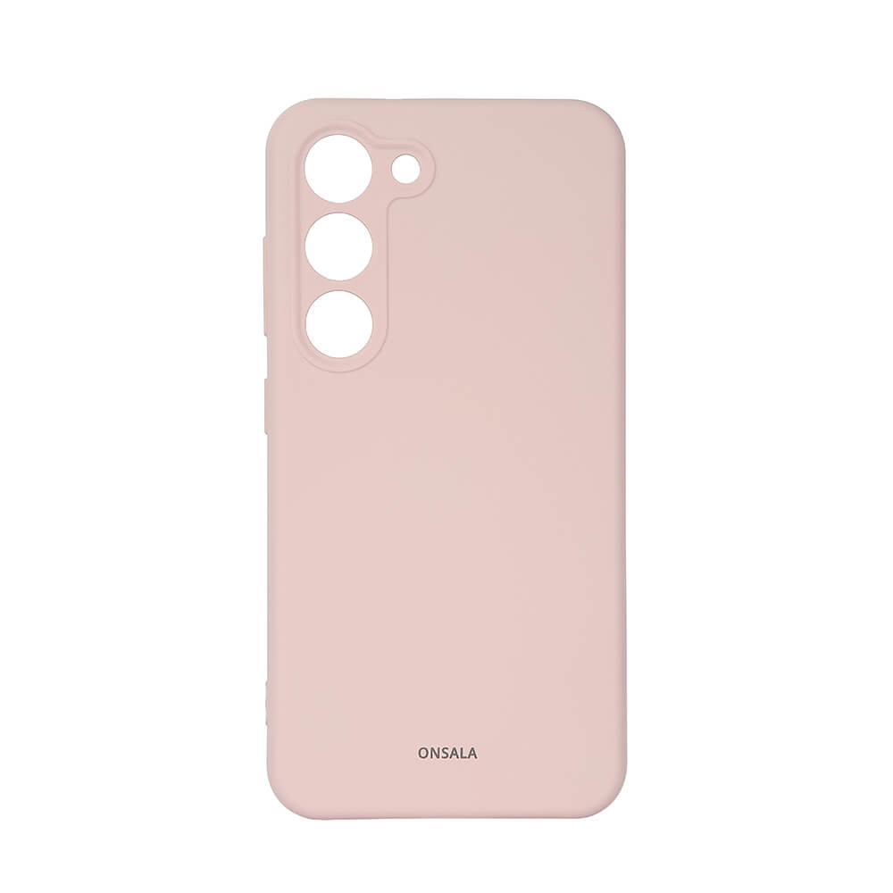 BildeONSALA Backcover Silicone Samsung S23 5G Chalk Pink