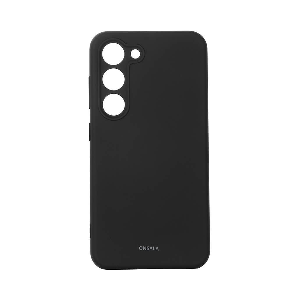 BildeONSALA Backcover Silicone Samsung S23 5G Black