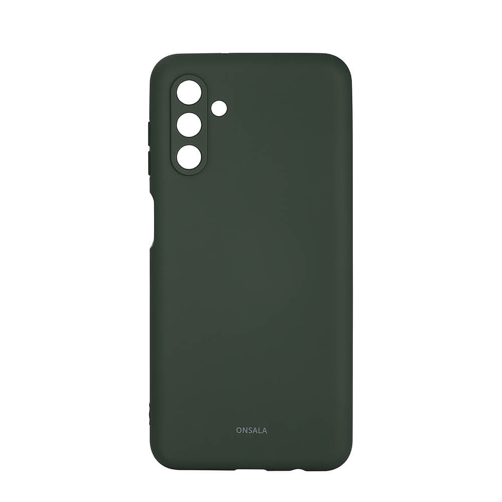 BildeONSALA Backcover Silicone Samsung A13 5G / A04s Olive Green