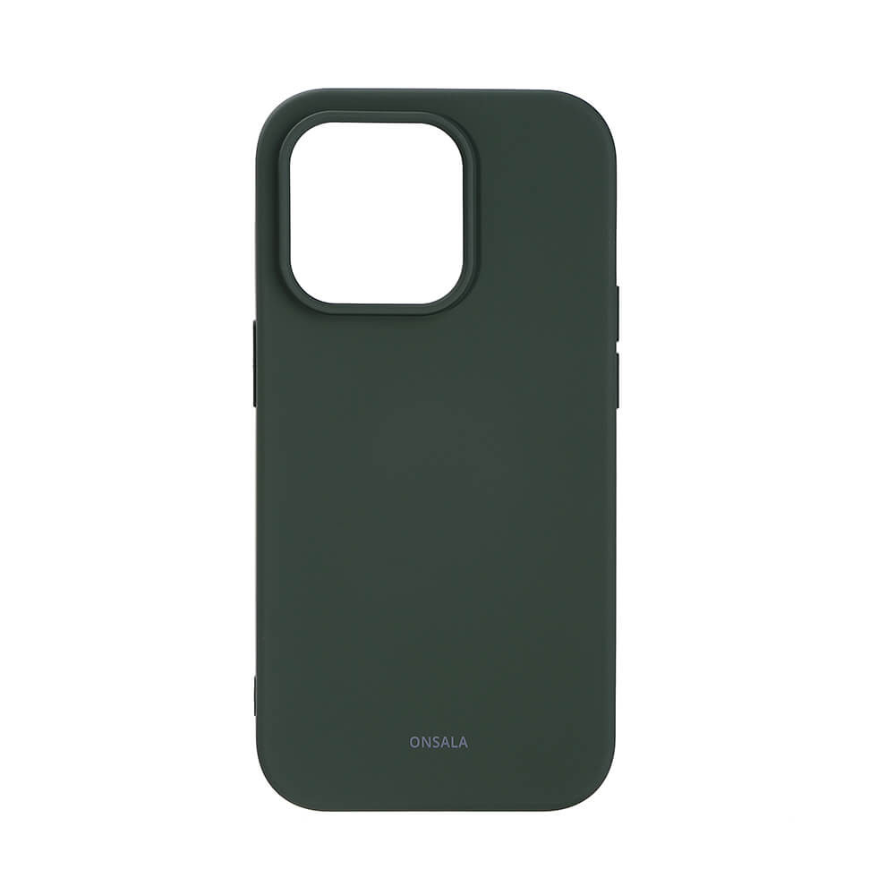 BildeONSALA Backcover Silicone iPhone 14 Pro 6,1" Olive Green